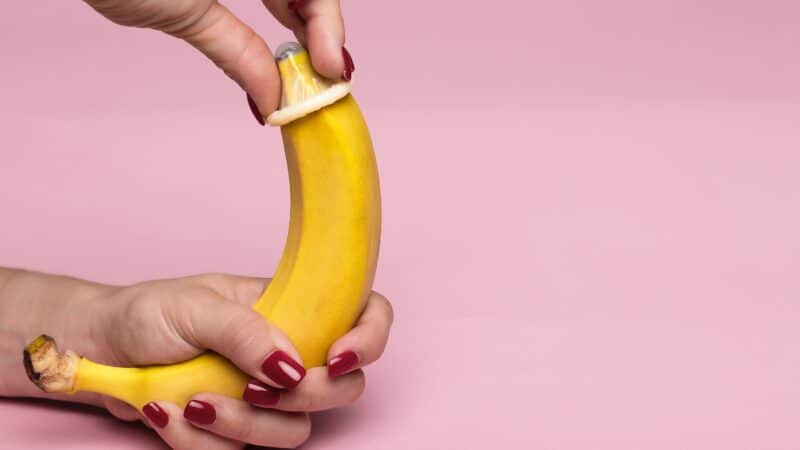 The vivid yellow banana symbolizes the efficient technique of penile massage, utilizing Penis Enlargement Africa products to achieve optimal results